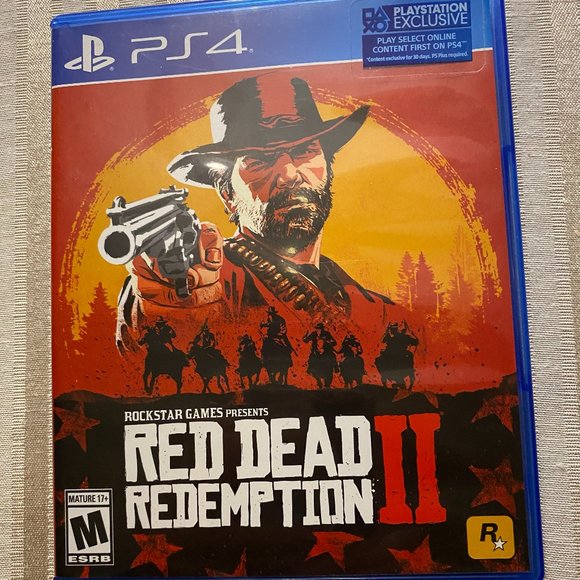 PS4 RED DEAD REDEMPTION II 2DISC RATED R